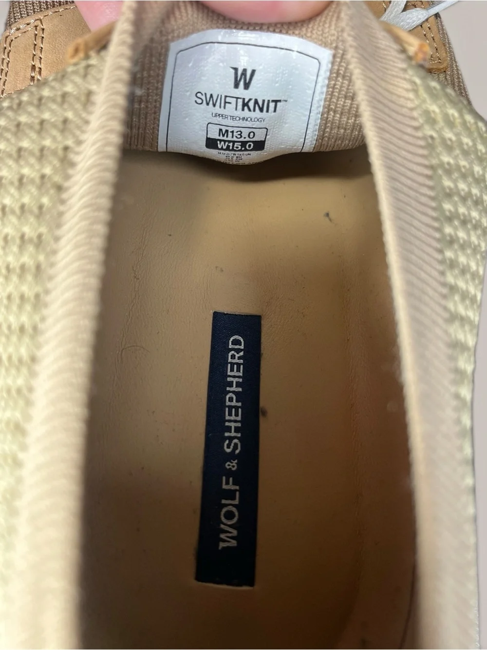 Wolf & Shepherd SwiftKnit Sneaker size 13